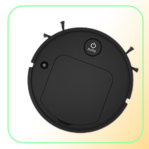 Robot Vacuum Cleaners Smart Sweeper With Spray Can Be Sterilized Easy To Use Super Suction No Noise USB Charging High Capacity Fac