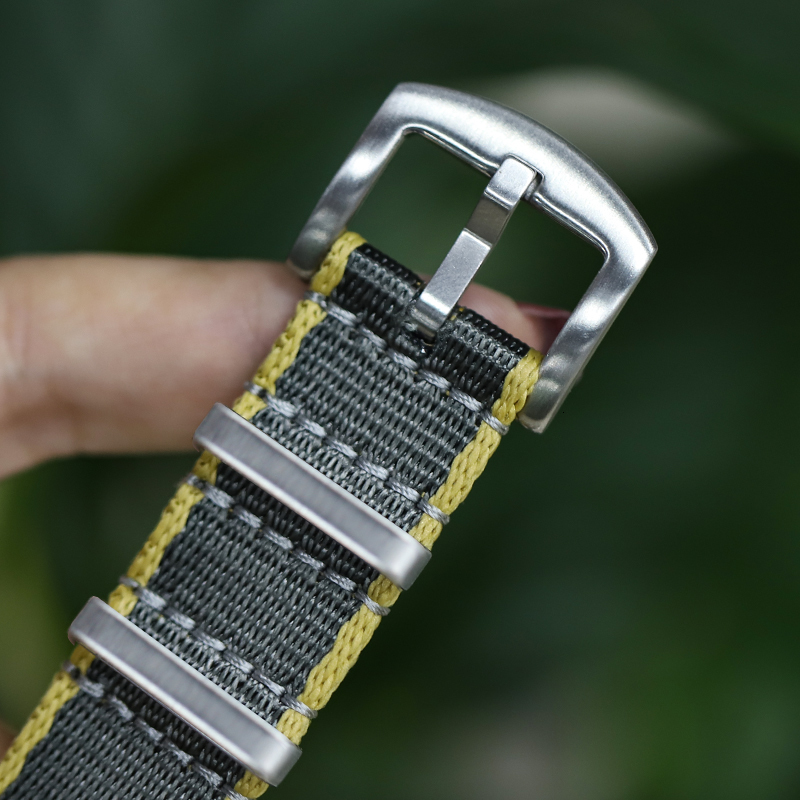 Watch Bands Premium Quality Nylon Strap 20mm 22mm Seatbelt Watch Band Universal Type Sports For 007 Watchband Replacement 230729