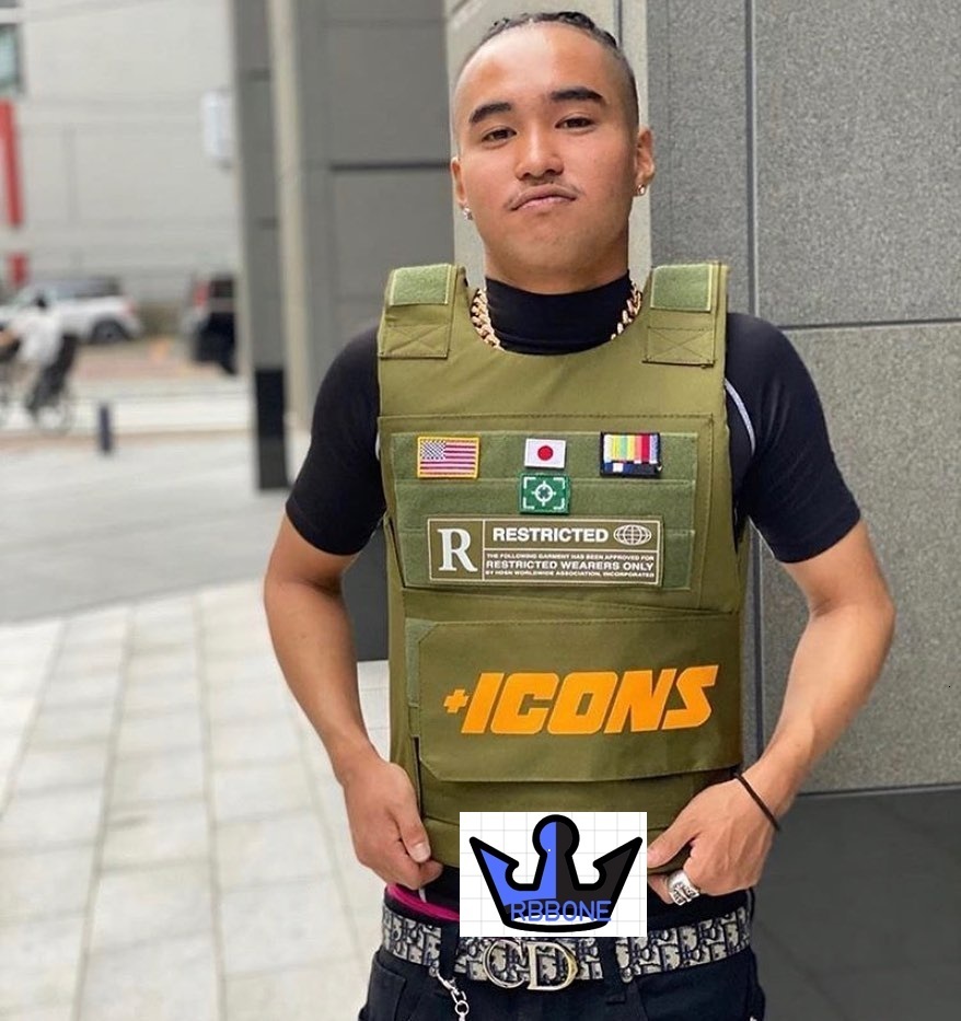 Men's Vests Vests Icon gilet Trending CS Vest Tactical military hiphop rapper FASHION VEST Outerwear Men's Fashion Tactica ICONS jacket vest