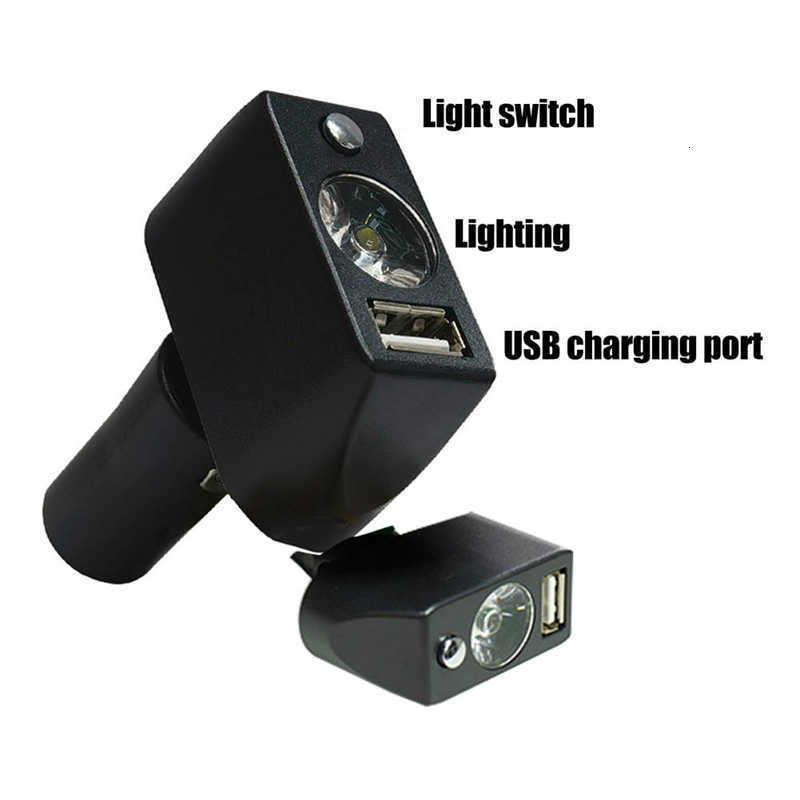 Other Health Beauty Items Electric Wheelchair Light 3 Pin XLR Head USB Charging Adjustable Angle LED Power Lighting Controller Accessories 230729
