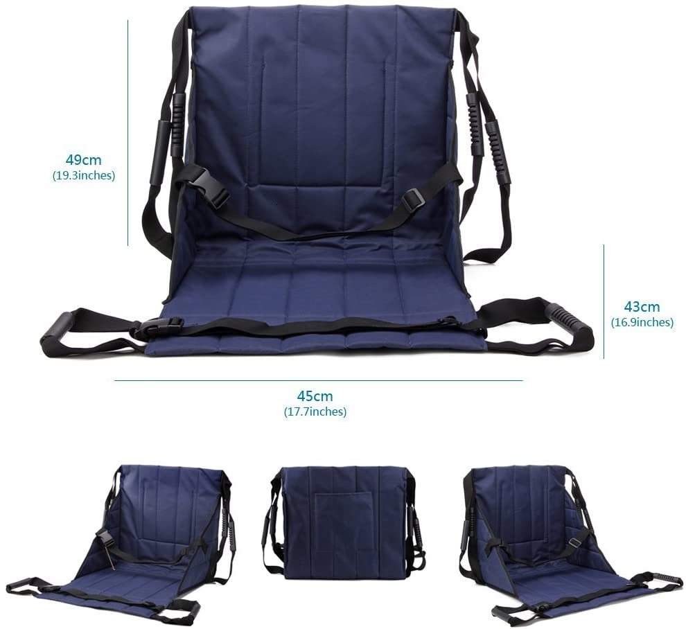 Other Health Beauty Items Patient Transfer Sling Seat Pad Mobility Emergency Wheelchair Transport Belt Nursing Belts for Elder Disabled 230729