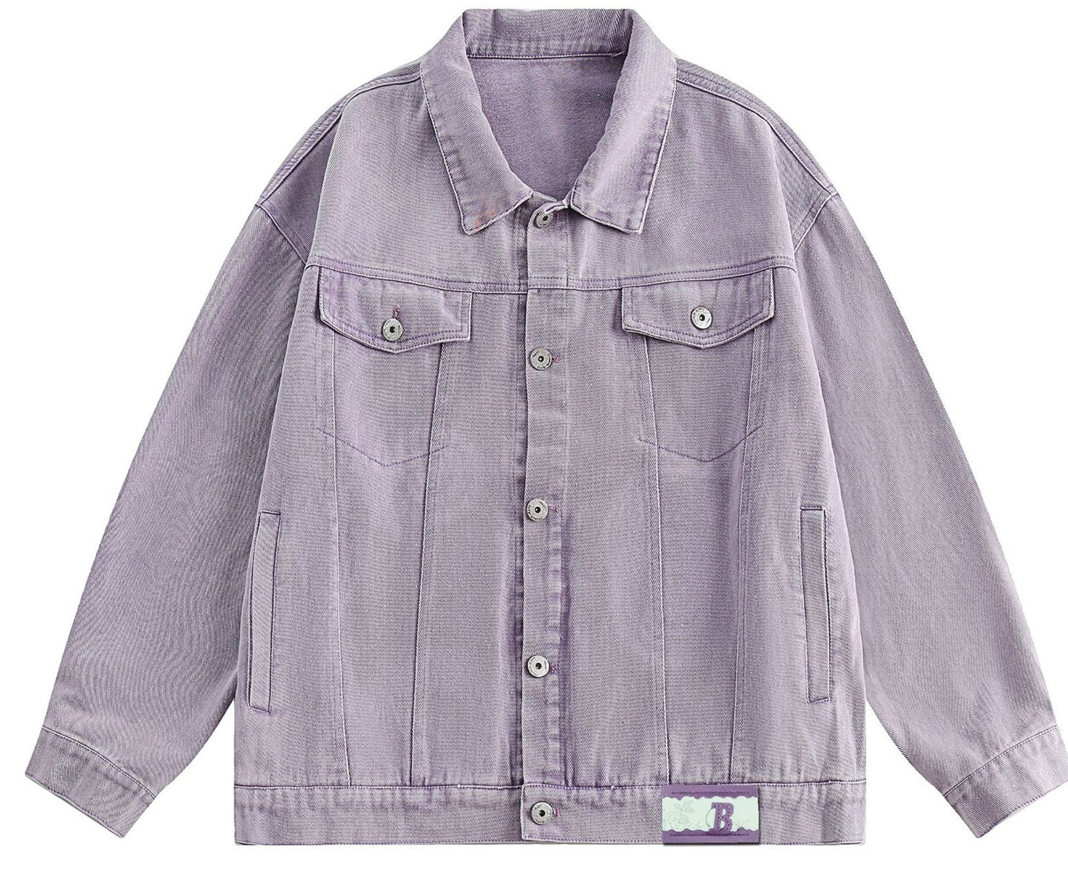 Designer jacket men Windbreaker mens autumn jackets Spring and autumn slimming jacket embroidery denim jacket new American vintage wash Baggy multi-co