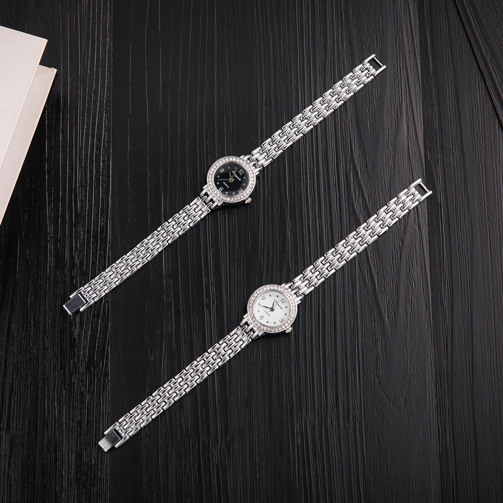 Wristwatches Fashion Silver Quartz Watch for Women Simple Style Business Womans Wristwatch Small Dial Casual Gift Ladies Hour Clock Hodinky 230729