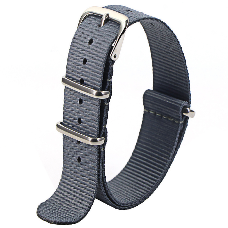 Watch Bands 1pcs Nylon strap 18mm 20mm 22mm Watch Band Waterproof Watch Strap for Nylon Army Sport Watch Drop Belt 230729