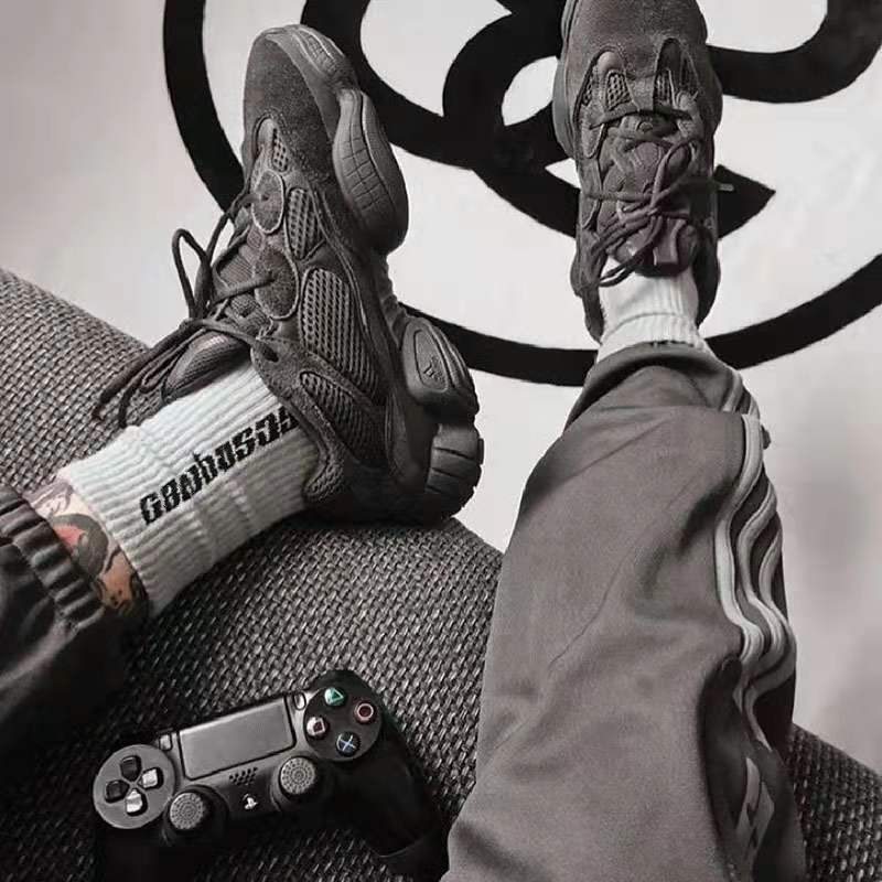 200pcs Mens Socks SEASON 6 CALABASAS Skateboard Fashion Mens Letter Printed Socks Sports Socks Sockings Hip Hop Neutral Letter medium tube cotton sock