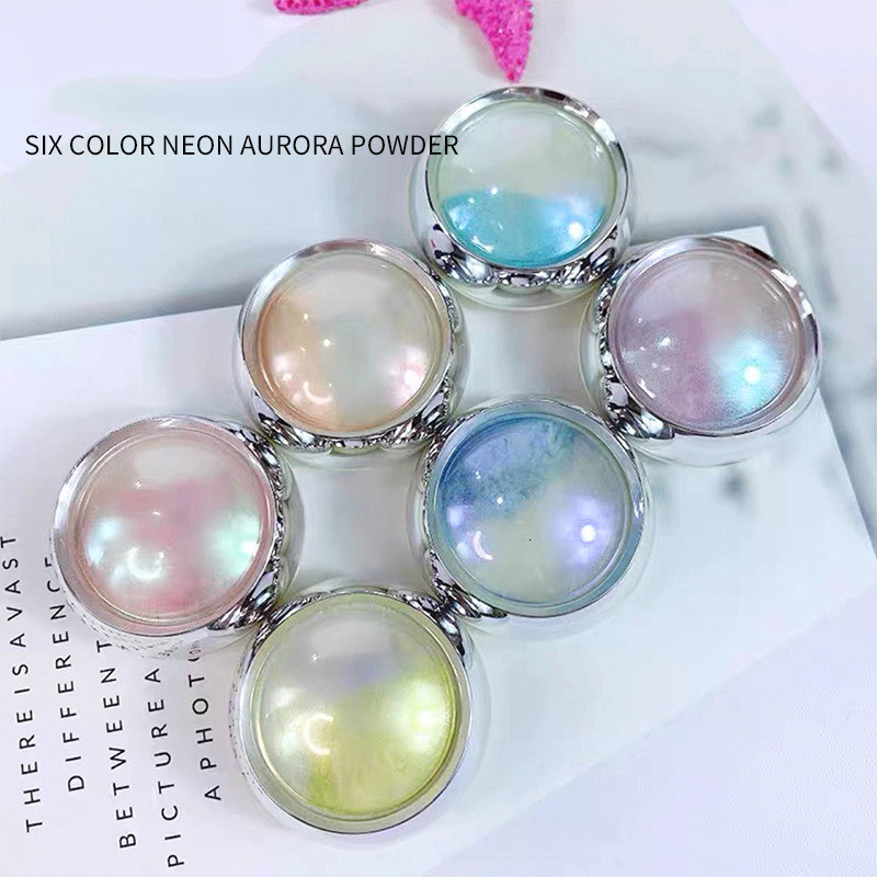 Nail Glitter Aurora Mirror Nail Glitter Powder Rubbing Dust Pigment Chrome Iridescent Holographic Nail Art Decorations for Manicure 230729