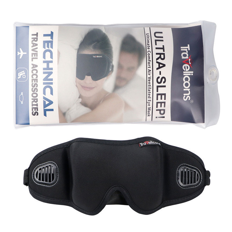 Sleep Masks Portable 3D EyeShade Sleeping Eye Mask Eyepatch Padded Shade Cover Night Rest Blindfold Bandage 230729