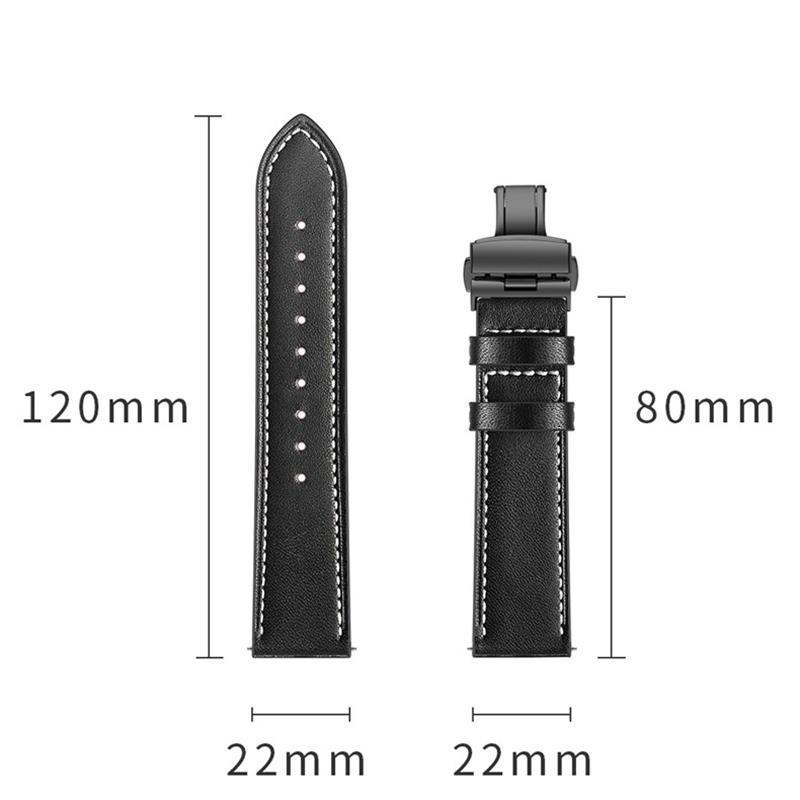 Watch Bands 20mm22mm Watch band For Amazfit GTS22e3GTS2 MiniGTR 42mm47mmGTR23Pro stratos Leather Watch Bracelet Amazfit bip strap 230729