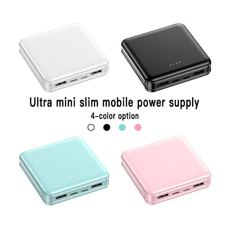 Mini power bank Portable 30000mAh Charger 2USB Outputs Fast Charging External Battery Charger for Iphone Samsung Xiaomi