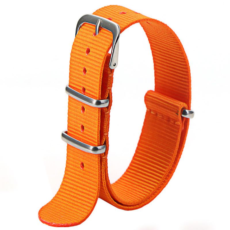 Watch Bands 1pcs Nylon strap 18mm 20mm 22mm Watch Band Waterproof Watch Strap for Nylon Army Sport Watch Drop Belt 230729