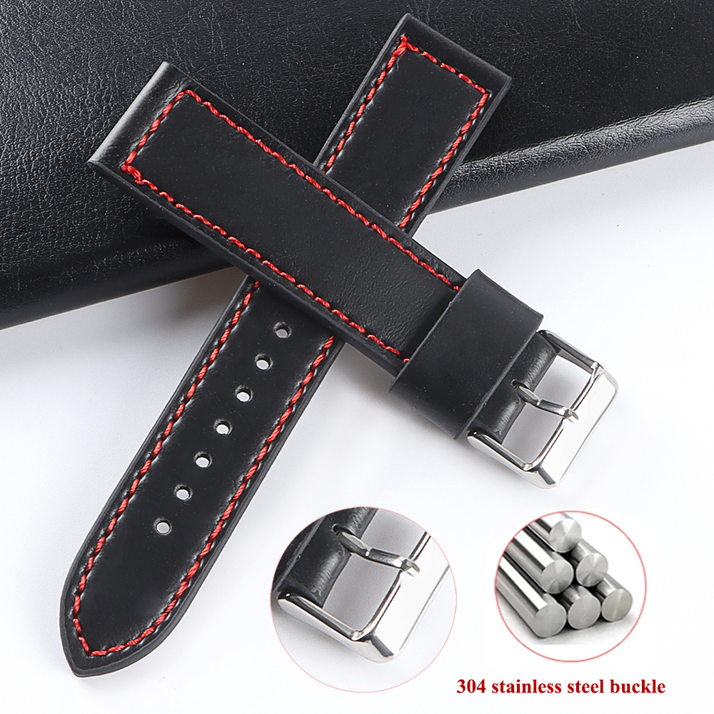 Watch Bands 18mm 20mm 22mm 24mm Vintage Genuine Leather Watch Strap Universal Bracelet for Men Women Replacement Accessories Sport WristBand 230729