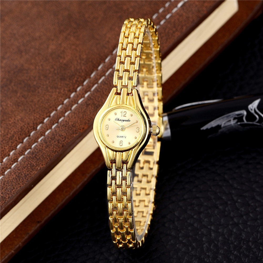 Wristwatches Simple Elegant Small Womens Watches Gold Wrist Watches for Women Ladies Quartz Watches for Girls montre femme 230729