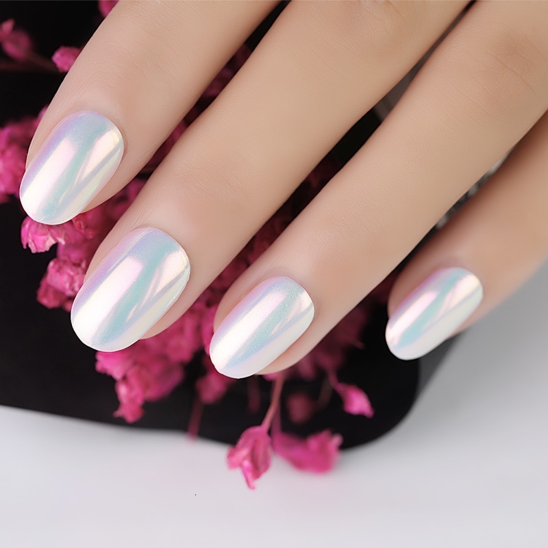 Nail Glitter Chrome Pearl Shell Powder Nail Art Glitter Pigment Unicorn Powder For Long Lasting Manicure Nail Tip Decoration Gel Polish Dust 230729