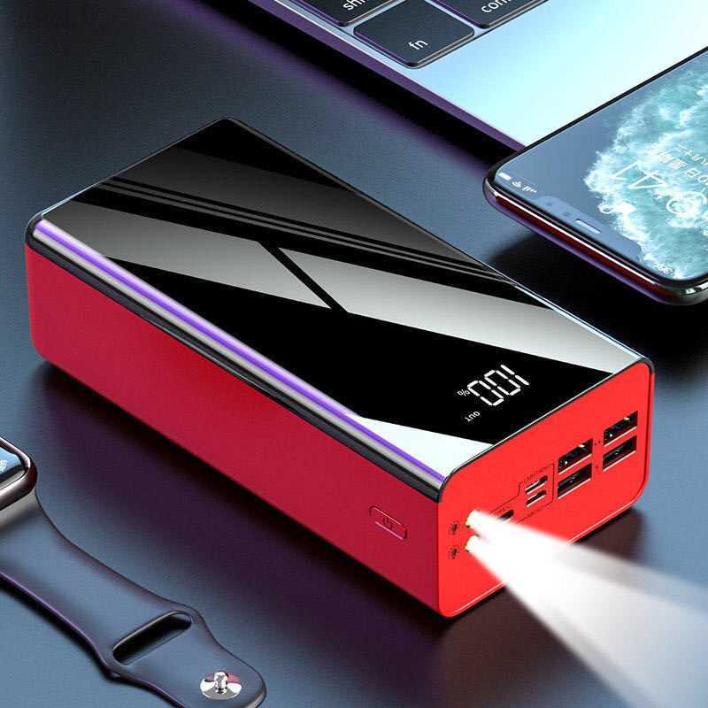 Cell Phone Power Banks Power Bank 100000mAh Portable Fast Charging Poverbank Mobile Phone External Battery Charger Powerbank 100000 mAh for Xiaomi Mi 