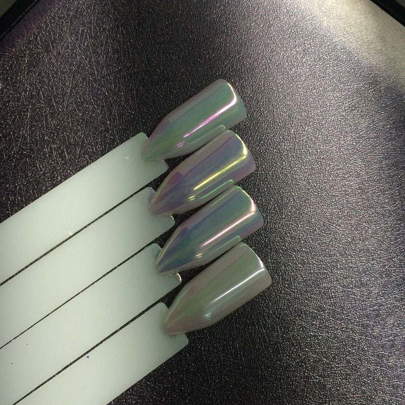 Nail Glitter Upgrade Version Aurora Neon Pigment Mermaid Chameleon Powder Pearl Clear Effect Unicorn Chrome Nail Rainbow Nail Art Manicure 230729