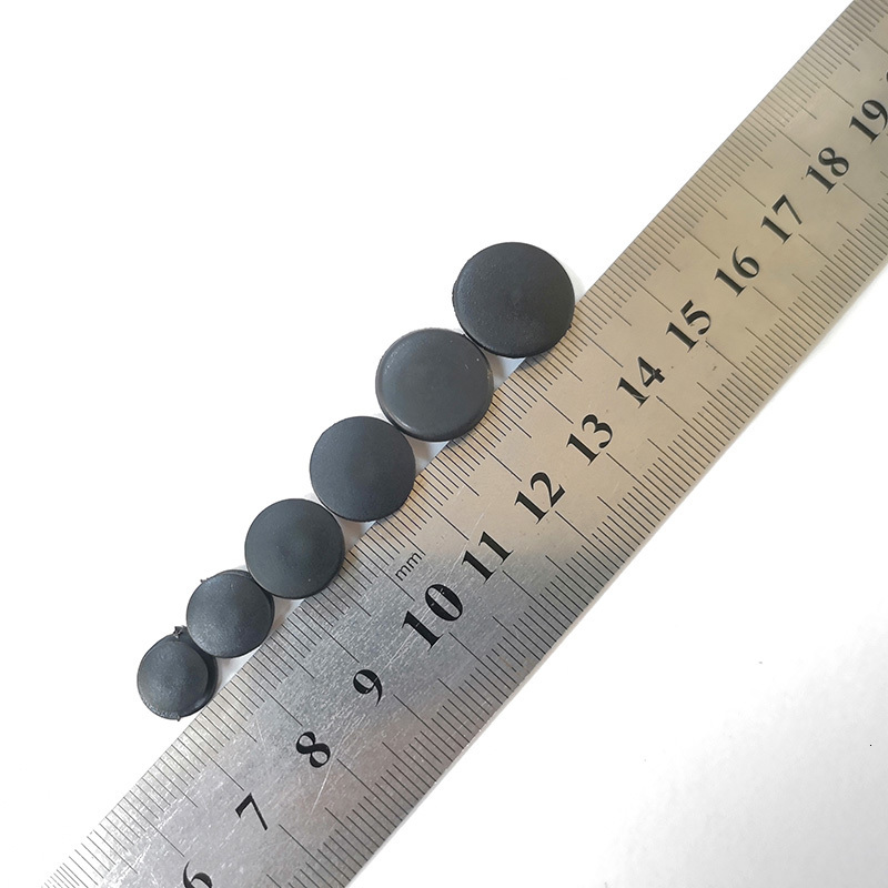 Shoe Parts Accessories 1000pcs/lot plastic button black buckles parts accessories fit for sandals clog shoes DIY shoe Charms 8/10/12/13/14/15mm 230729