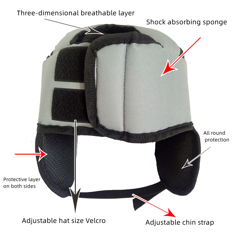 Other Health Beauty Items Household Care Elderly Protective Hat Fall Protection Helmet Head Safety Anti Falling Cap Adjustable Pillow Circumference 23