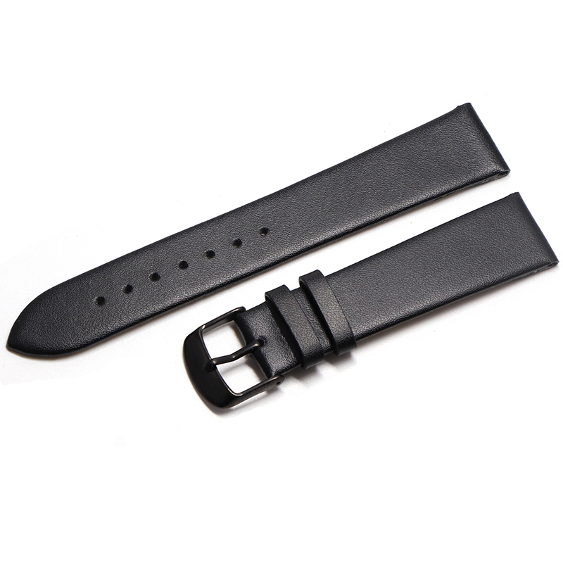 Watch Bands Cowhide watch band genuine leather 18mm 20mm 22mm thin smooth watch strap belt Suitable for DW watches galaxy watch gear s3 230729