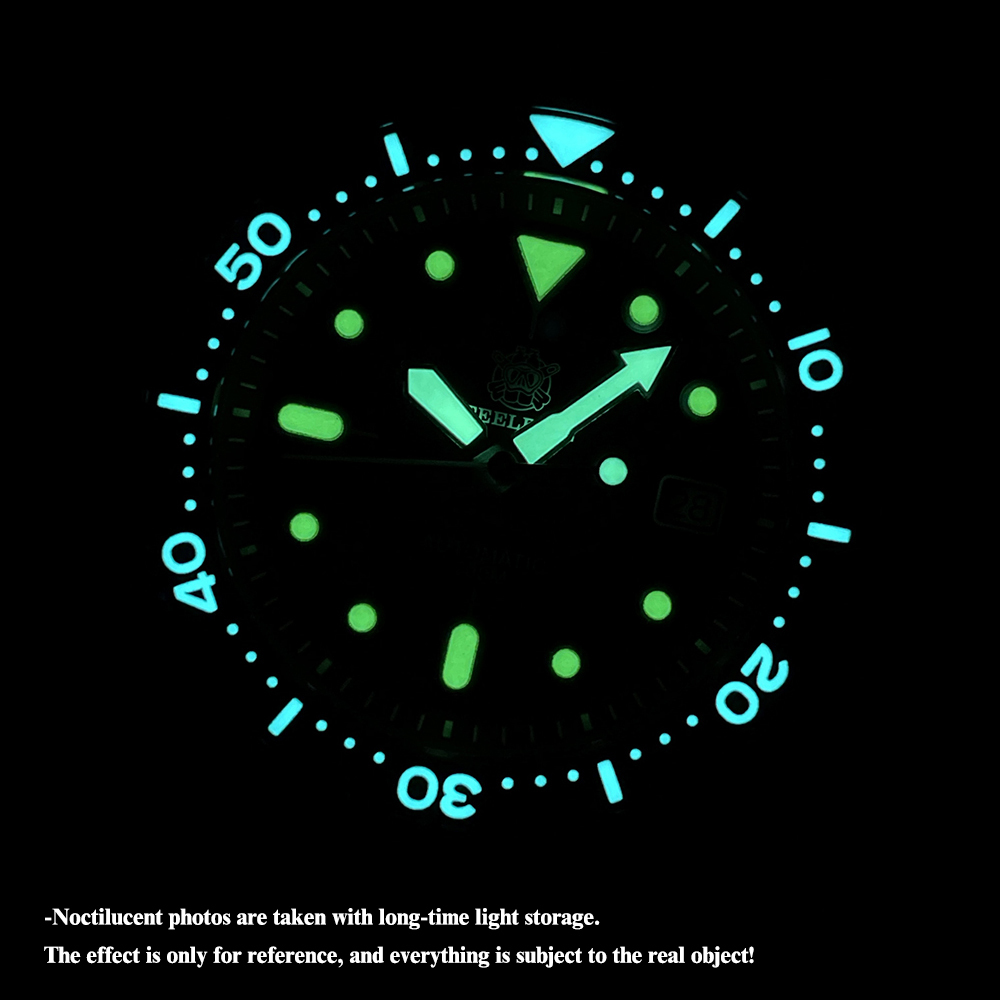 Other Watches Mechanical Watch For Men STEELDIVE SD1996 Japan NH35 Automatic Movement Ceramic Bezel 200M Waterproof Classic Dive Small Abalone 230729