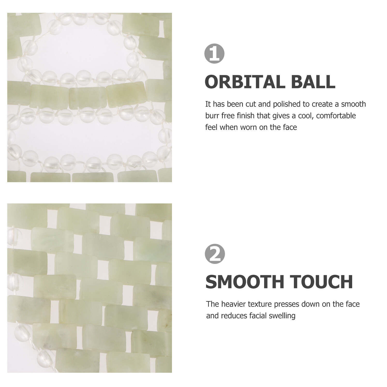 Sleep Masks Mask Eye Cooling Jade Face Quartz Facemask Ice Rose Massage Stone Tool Green Soothing Puffiness Salon Care 230729