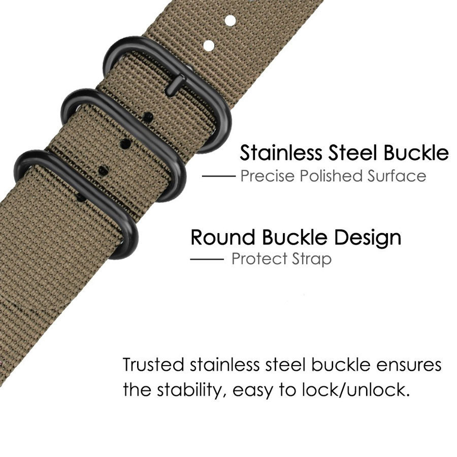 Watch Bands 18mm 24mm 22mm 20mm Woven Nylon Watch Sport Strap Band For Galaxy 4 5 Gear S3 Classic Active 12 for Amazfit Fabric band 230729