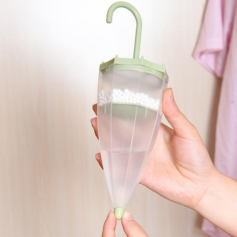 Other Home Garden 1Pcs Umbrella Shape Wardrobe Dehumidifier For Home Hanging Clothes Dryer With Moisture Proof Desiccant Reusable Absorber Box 230731