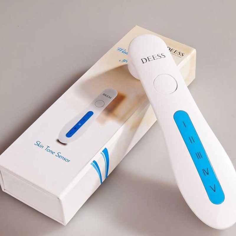 Face Care Devices DEESS Smart Portable Fitzpatrick Skin Reader Analyzer Tone Sensor Detector Color Tester Automatic Testing System 230729