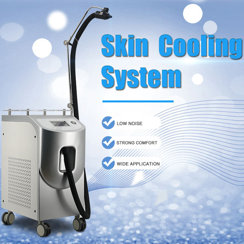 Newest Skin Cryo Cold Skin Cooler Cooler Reduce Pain Cooler Air Cooling System Pain Relief High Quality Device Use With Laser Hair Removal Treatment L