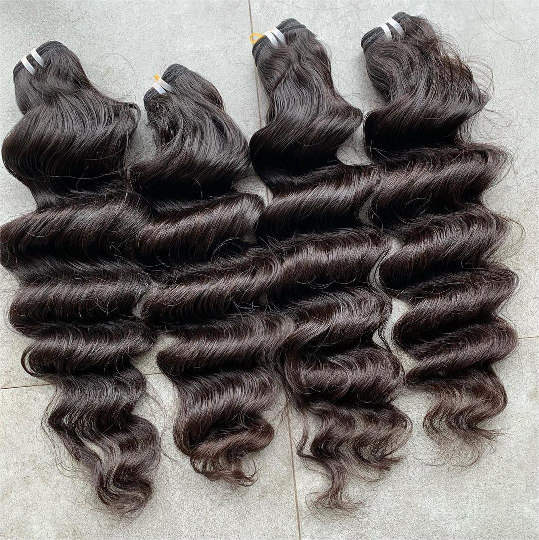 1 Bundles Deal Loose Wave 100% Vietnamese Raw Human Hair Bundles Unprocessed Natural Color Hair Extension