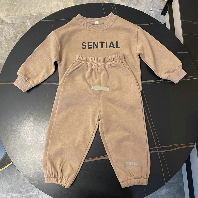 Brand Designers Clothes Cotton Baby Sets Leisure Sports Boy Girls Sweatshirts Sports pants Sets Baby Boy Clothes Kids Outfits 1-7 Years