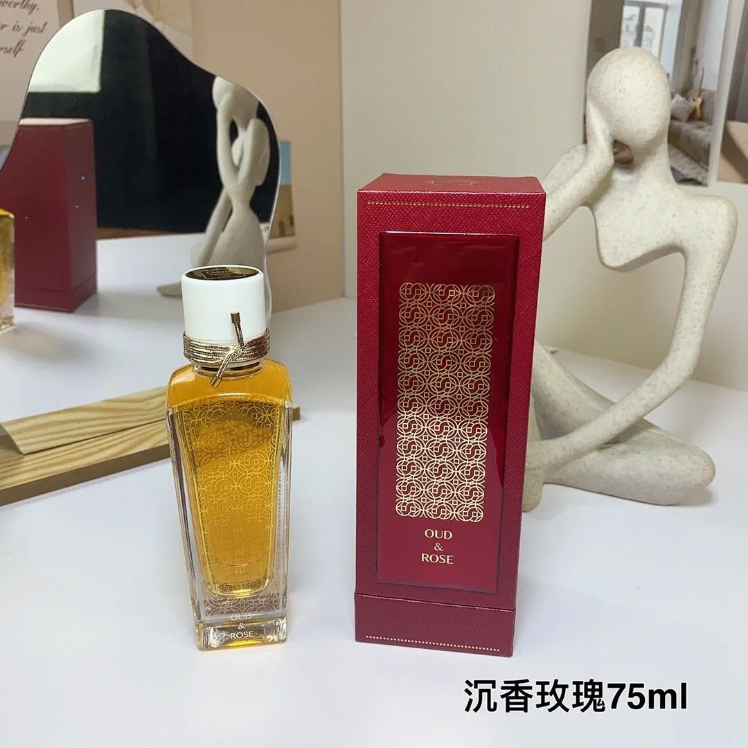 Designer Perfume Perfumes OUD AMBRE SANTAL MUSC ROSE PINK Ml Rose Oud Wood Fragrance Unisex Spray Long Lasting Smell