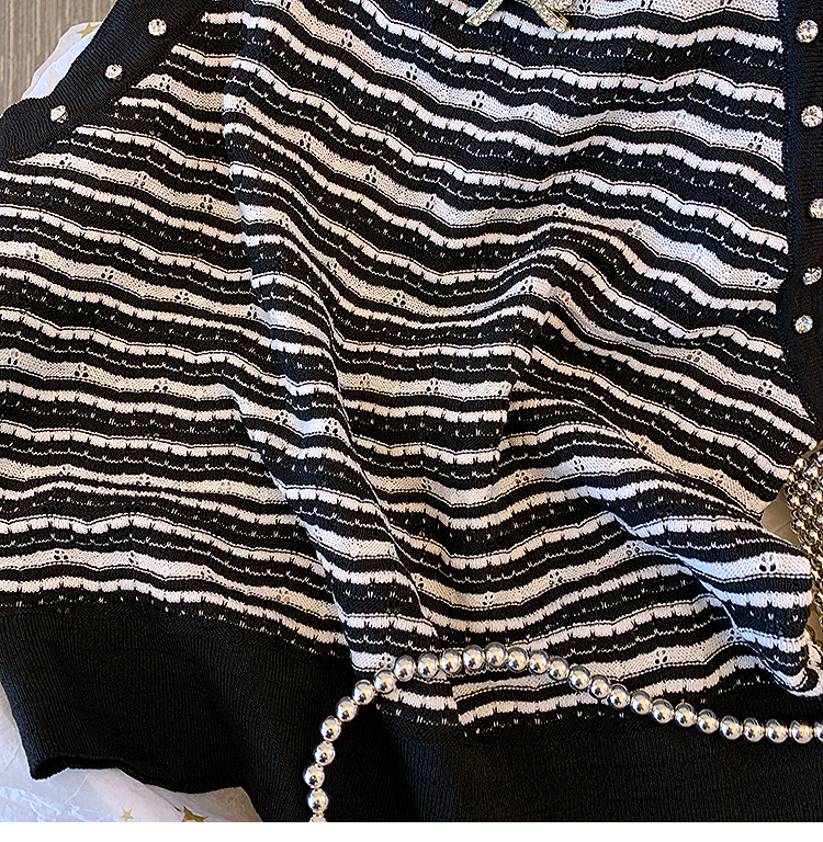 New design womens summer halter neck rhinestone bow knitted tanks camis SML