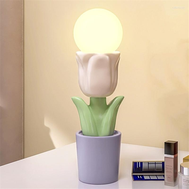 Lamps Floor Home Decor Led For Living Room Bedroom Bedside Lamp Ambient Light Sofa Side Resin Crafts Tea Table Standing Lights s