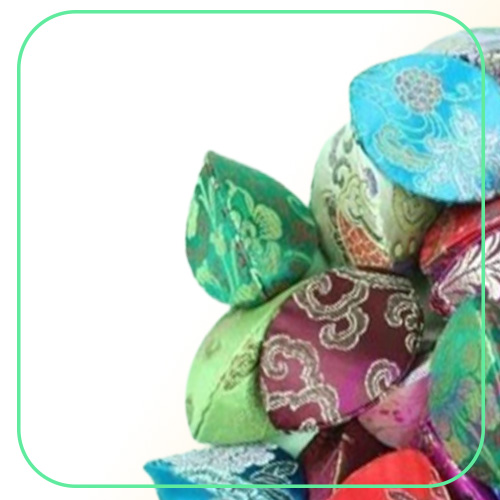 New 10pcs Silk Fortune Coin Purse Mix Color Case Squeeze Chinese Ring Bag28513748260