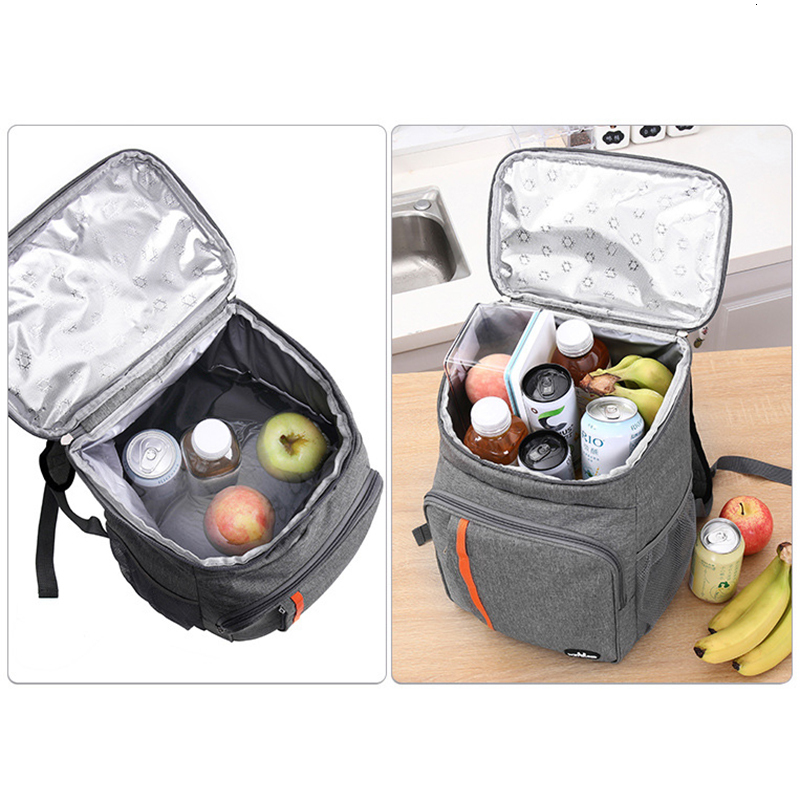 Lunch Boxes Backpack Coolers Insulated Leak Proo Waterproof Thermal Bag Portable Lightweight Beach Travel Camping for Men an 230731