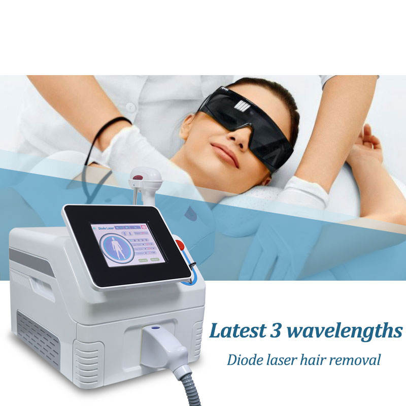 2023 diode laser hair removal skin rejuvenation machine 755nm 808nm 1064nm laser machine nose hair reduction treatment painless equipment