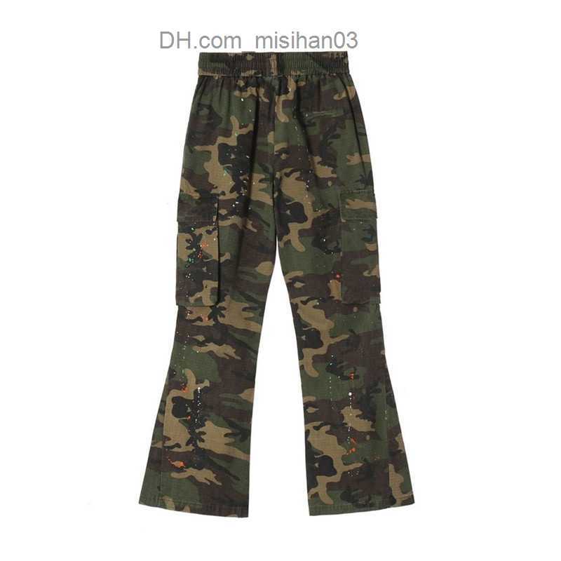 Men's Pants 2023 Y2K street clothes camouflage Catsuit cargo pants men's clothing sports pants men's joggers casual pants Moda Hombre Z