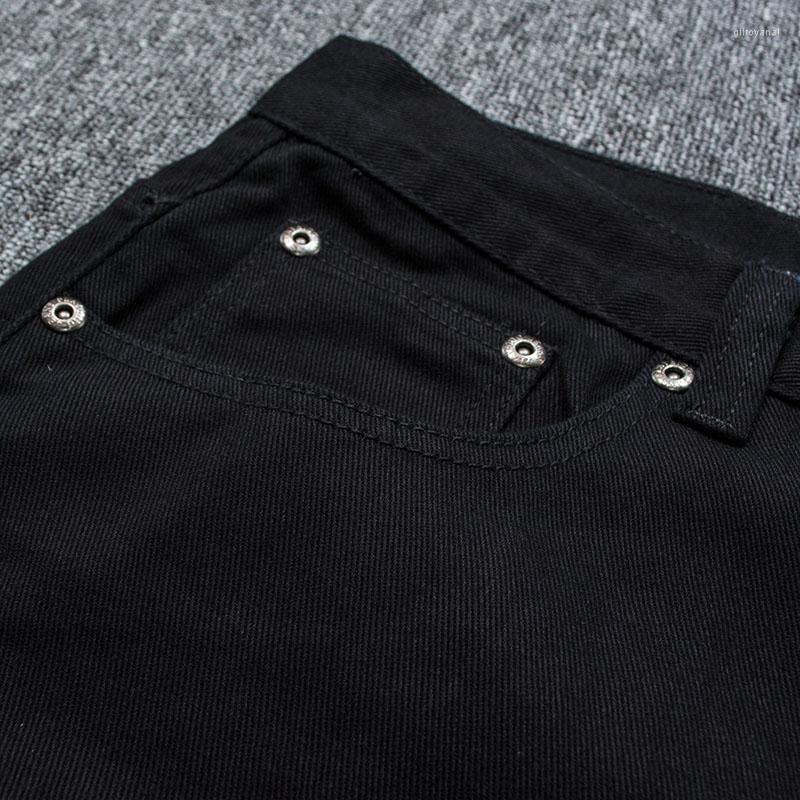 Men's Jeans Streetwear Hip Hop Baggy Oversized Pants Men Loose Black Jean Homme Large Size Straight Skateboard Trousers 42 44 46