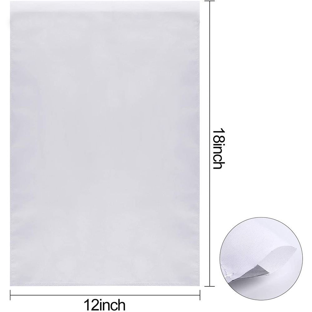 Custom 18*12 inches Garden Flag Banner with your Design Logo For OEM DIY Direct Flags