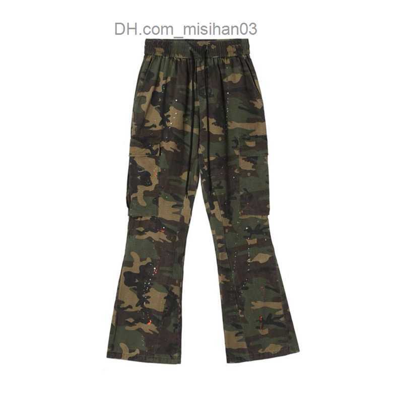 Men's Pants 2023 Y2K street clothes camouflage Catsuit cargo pants men's clothing sports pants men's joggers casual pants Moda Hombre Z