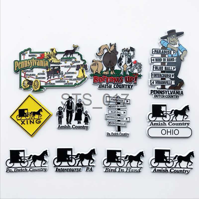 Fridge Magnets USA New Material Refrigerator Magnets Washington California Ohio New Mexico Wyoming Michigan Iowa Home Decor Map x0731