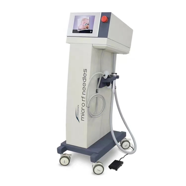 2 In 1 anti-aging wrinkle removal RF Micro needle SRF + Cryo + PDT needle-free microneedle beauty machine