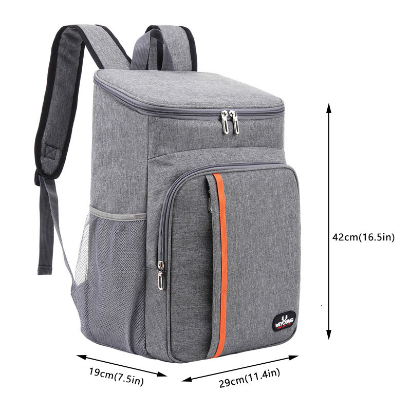 Lunch Boxes Backpack Coolers Insulated Leak Proo Waterproof Thermal Bag Portable Lightweight Beach Travel Camping for Men an 230731
