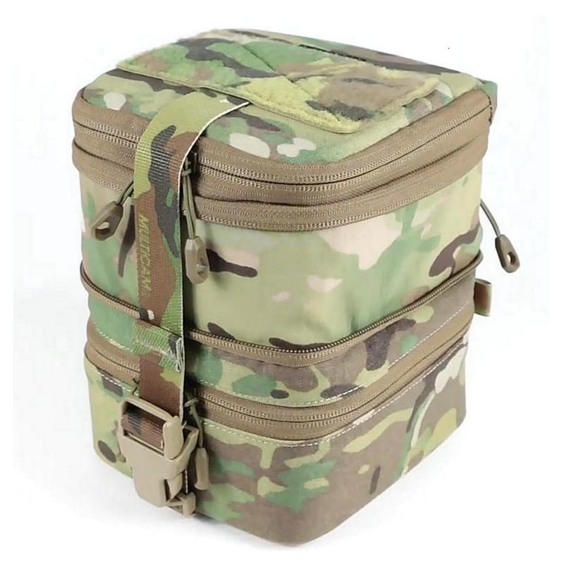 Bag Parts Accessories Tactical Padded Expandable NVG Pouch Protection for Night Vision Device Helmet CQB Military 230731 8393 4