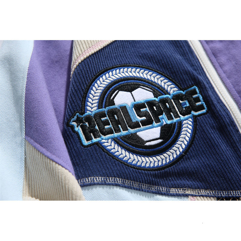 Mens Jackets Japanese Cartoon Embroidered Jacket Men Spring Patchwork Color Block Varsity Harajuku Unisex Baseball Bomber Coat 230729