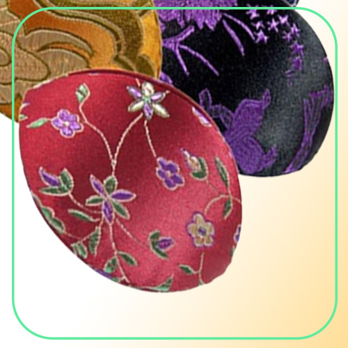 New 10pcs Silk Fortune Coin Purse Mix Color Case Squeeze Chinese Ring Bag28513748260