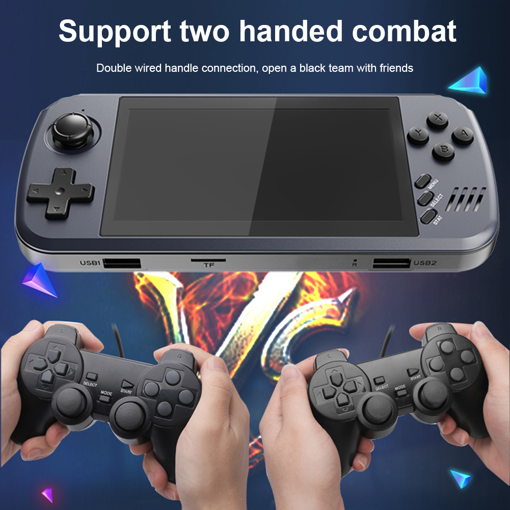 Portable Game Players Powkiddy X39 Pro Handheld Console IPS Screen ATM7051 Chip Video Children s Gift Support 2 230731