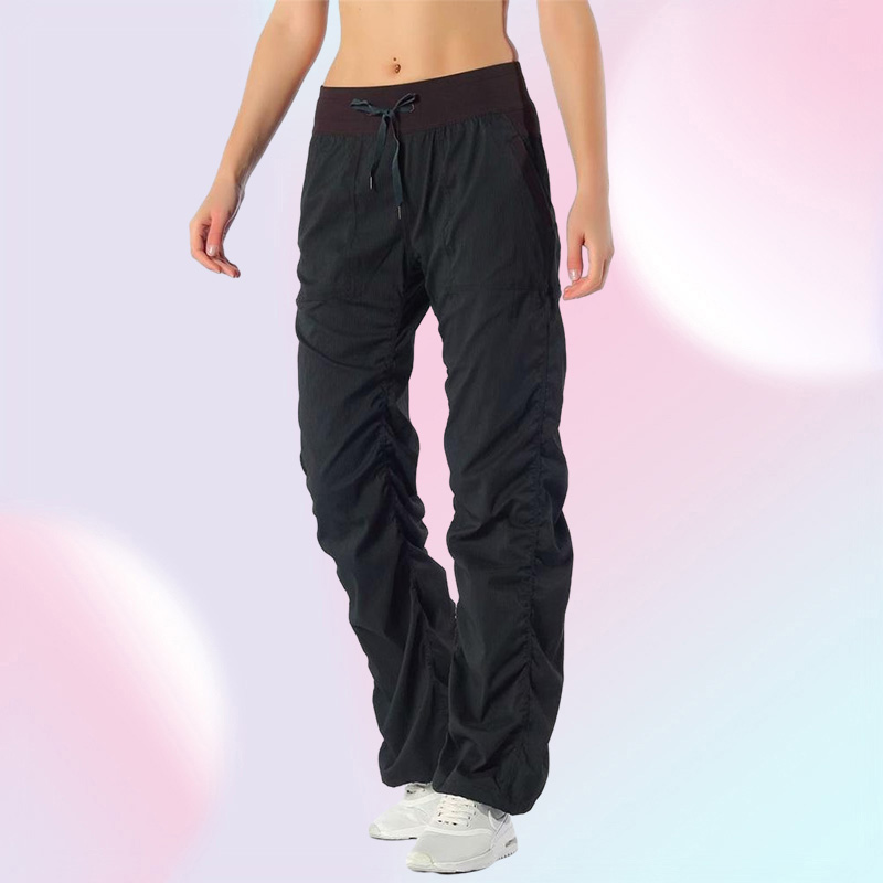 yoga dance studio pant Women Yoga Studio Pants Ladies Quickly Dry Drawstring Running Sports Trousers Loose Dance Jogger Girls Gym Fitness