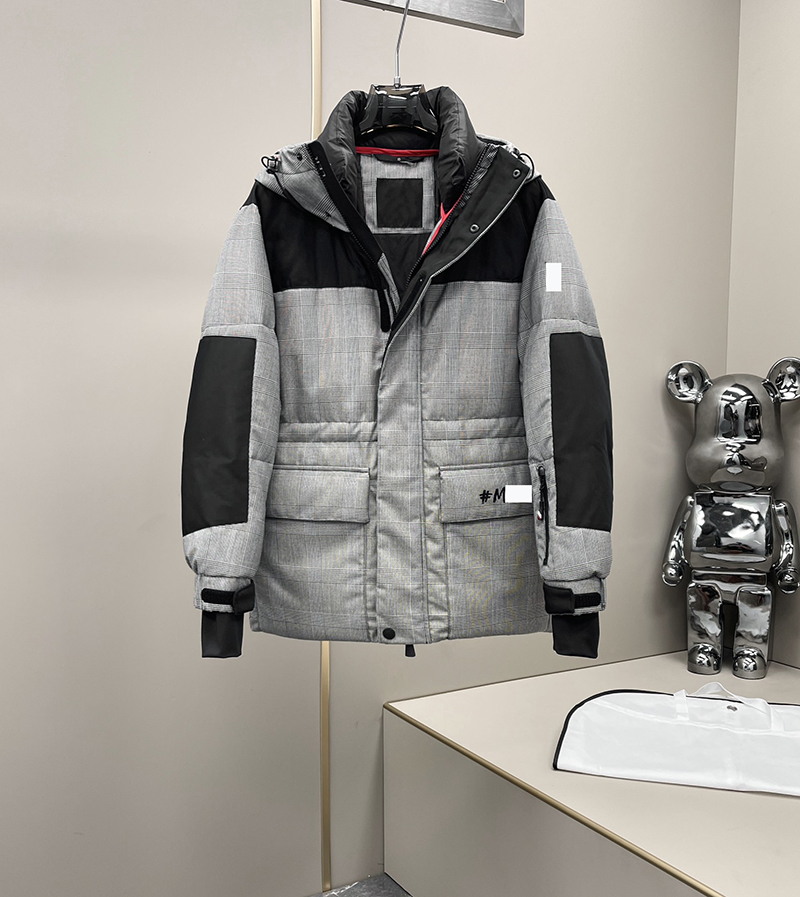 mens Snowy ground Ski Jackets down jacket winter warm puffer jacket Coats jackets unisex tops Outwear embroidery Loose Thick zipper Fashion winter jackets