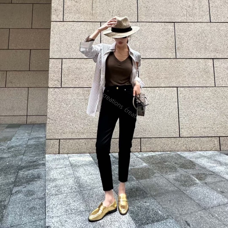Womens Jeans Designer womens pants Four seasons High quality Luxury brand Letter Embroider jeans Female Slim Denim Pants PantalonSize XS, Purple
Womens Jeans Designer womens pants Four seasons High quality Luxury brand Letter Embroider jeans Female Slim Denim Pants PantalonSize XS, Purple